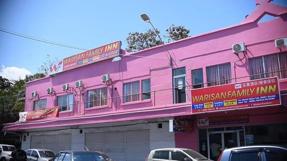 Warisan Family Inn Semporna Buitenkant foto